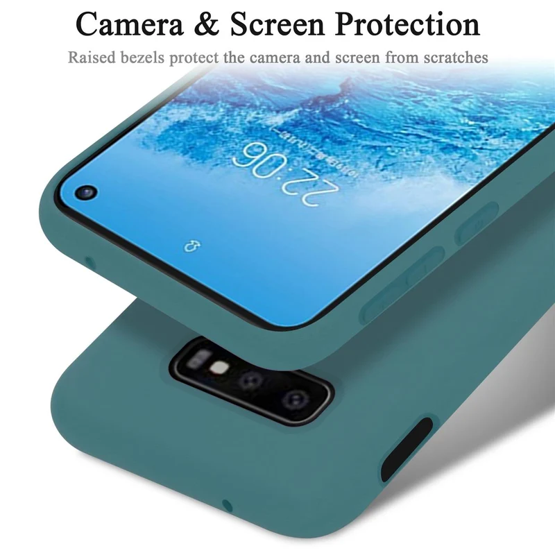 Cadorabo Hülle kompatibel mit Samsung Galaxy S10e Schutzhülle aus flexiblem TPU Silikon