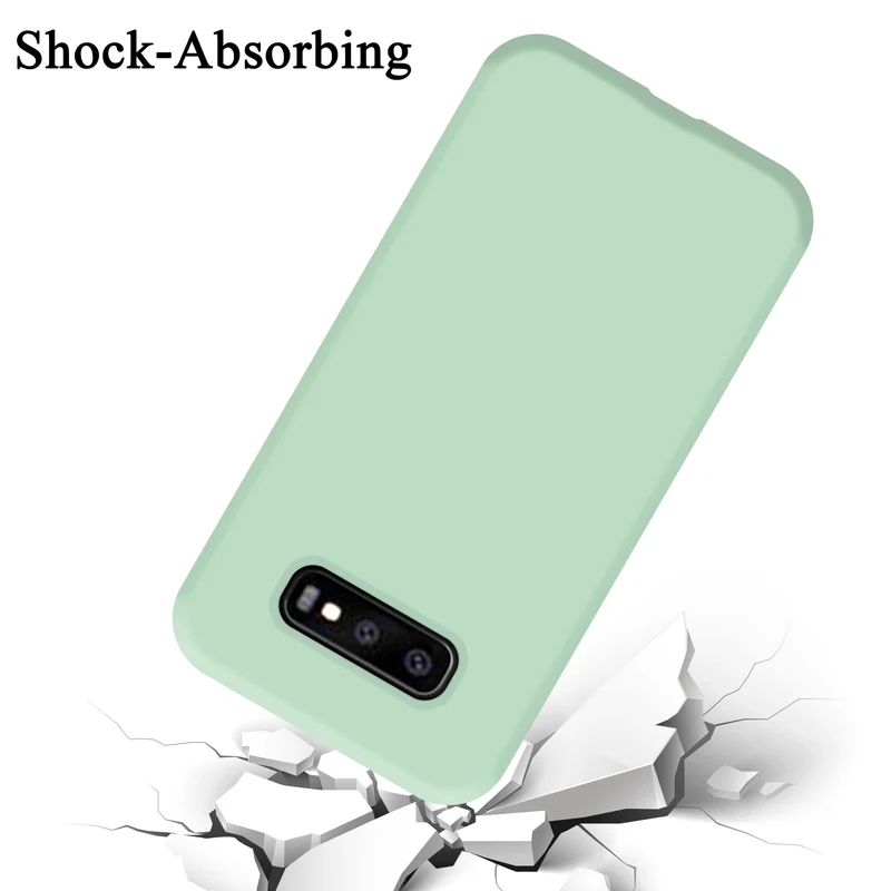 Cadorabo Hülle kompatibel mit Samsung Galaxy S10e Schutzhülle aus flexiblem TPU Silikon