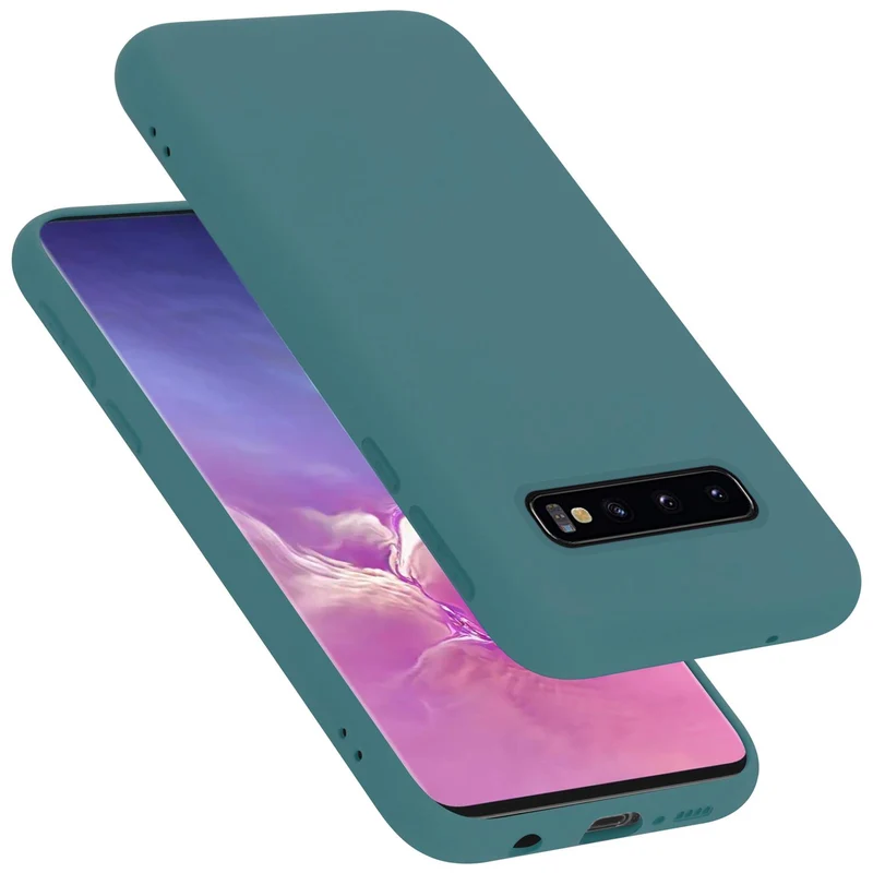 Cadorabo Hülle kompatibel mit Samsung Galaxy S10 4G Schutzhülle aus flexiblem TPU Silikon
