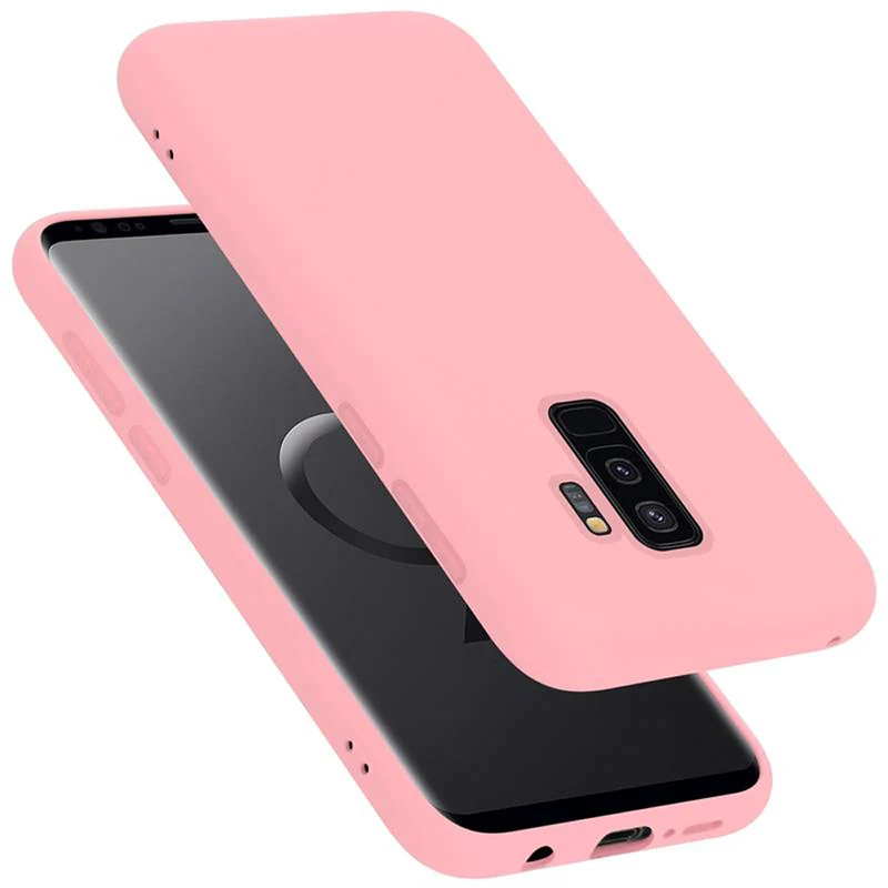 Cadorabo Hülle kompatibel mit Samsung Galaxy S9 PLUS Schutzhülle aus flexiblem TPU Silikon