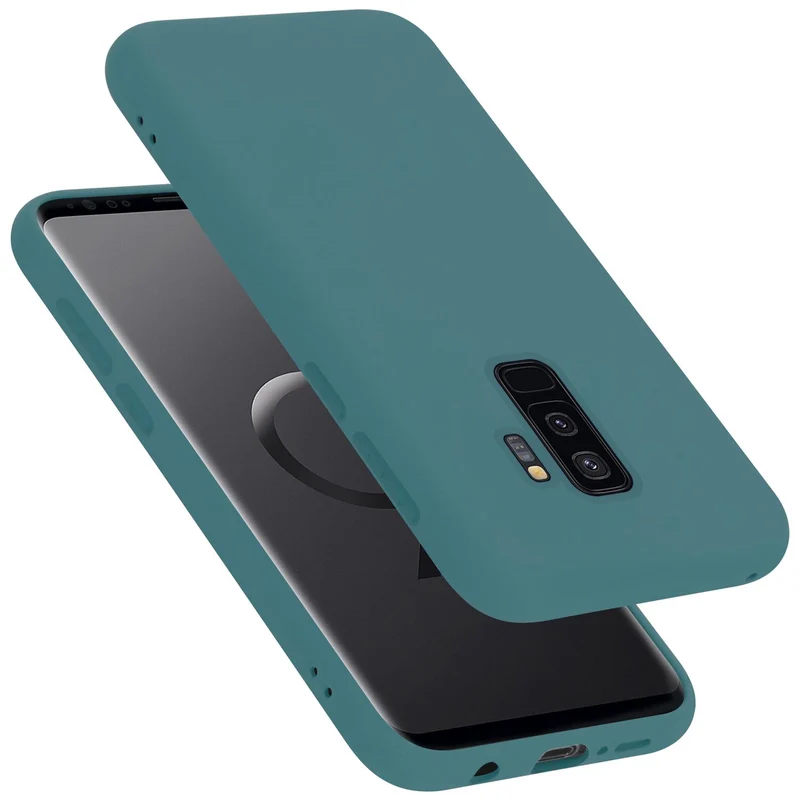 Cadorabo Hülle kompatibel mit Samsung Galaxy S9 PLUS Schutzhülle aus flexiblem TPU Silikon