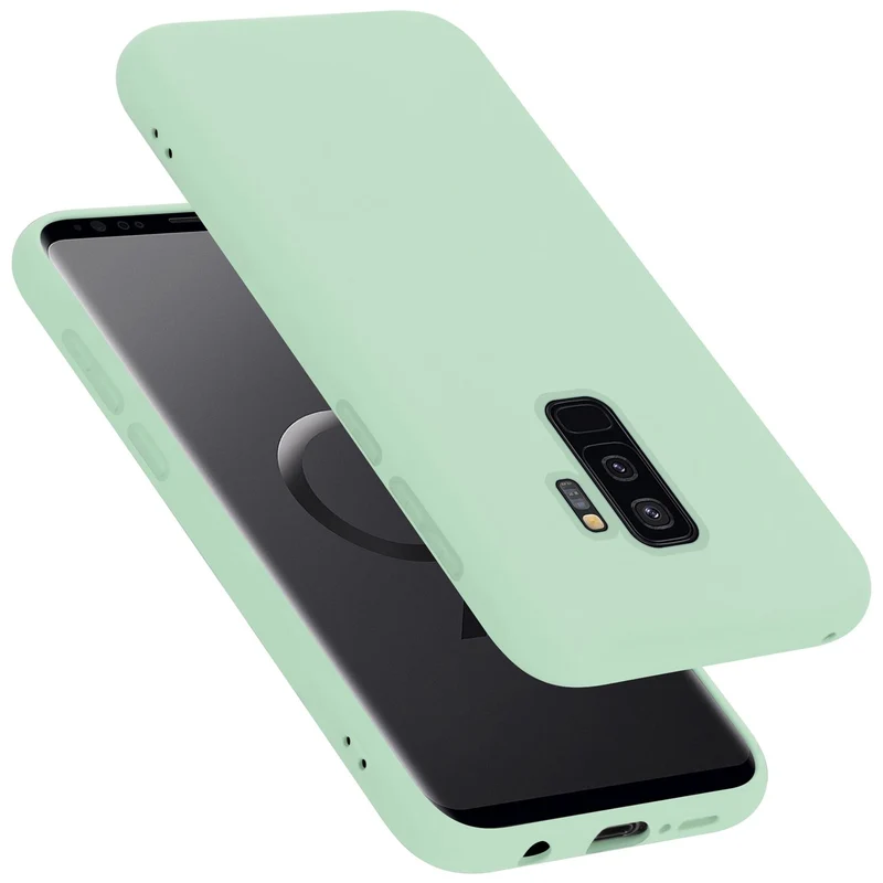 Cadorabo Hülle kompatibel mit Samsung Galaxy S9 PLUS Schutzhülle aus flexiblem TPU Silikon