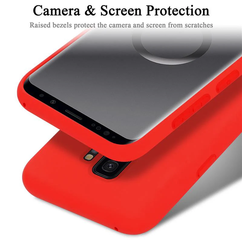 Cadorabo Hülle kompatibel mit Samsung Galaxy S9 PLUS Schutzhülle aus flexiblem TPU Silikon