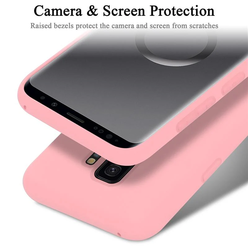 Cadorabo Hülle kompatibel mit Samsung Galaxy S9 PLUS Schutzhülle aus flexiblem TPU Silikon