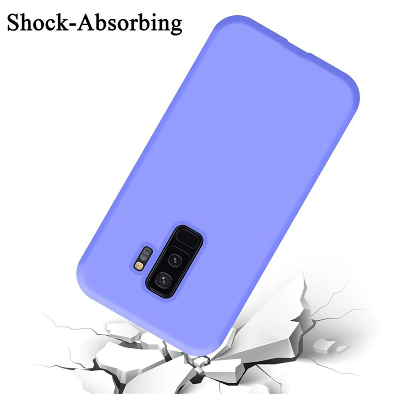 Cadorabo Hülle kompatibel mit Samsung Galaxy S9 PLUS Schutzhülle aus flexiblem TPU Silikon