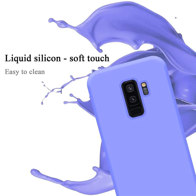 Cadorabo Hülle kompatibel mit Samsung Galaxy S9 PLUS Schutzhülle aus flexiblem TPU Silikon