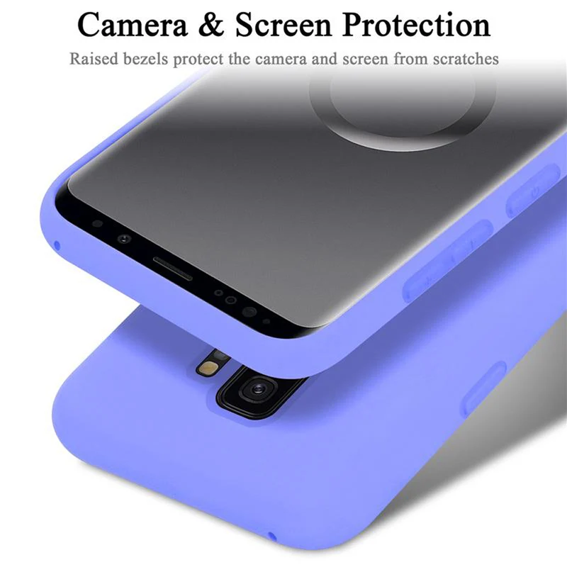 Cadorabo Hülle kompatibel mit Samsung Galaxy S9 PLUS Schutzhülle aus flexiblem TPU Silikon
