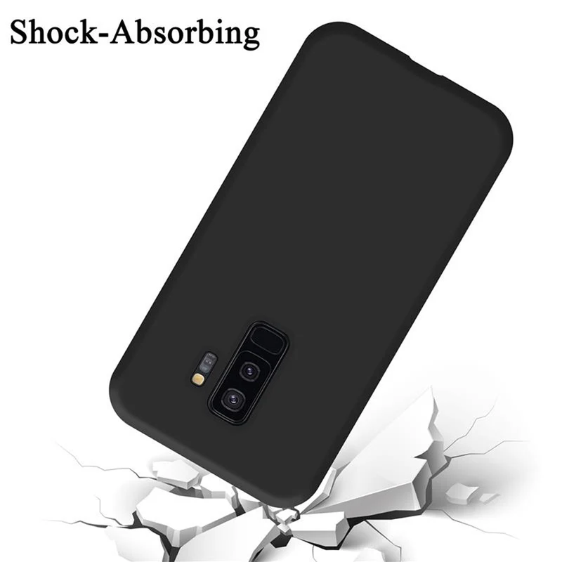 Cadorabo Hülle kompatibel mit Samsung Galaxy S9 PLUS Schutzhülle aus flexiblem TPU Silikon