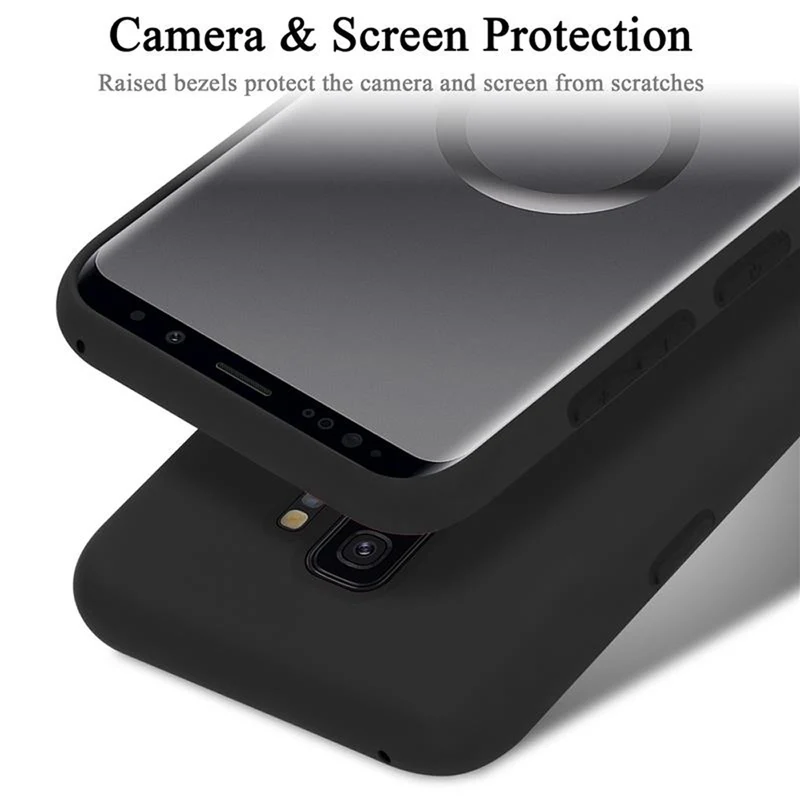Cadorabo Hülle kompatibel mit Samsung Galaxy S9 PLUS Schutzhülle aus flexiblem TPU Silikon