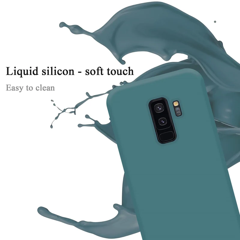 Cadorabo Hülle kompatibel mit Samsung Galaxy S9 PLUS Schutzhülle aus flexiblem TPU Silikon