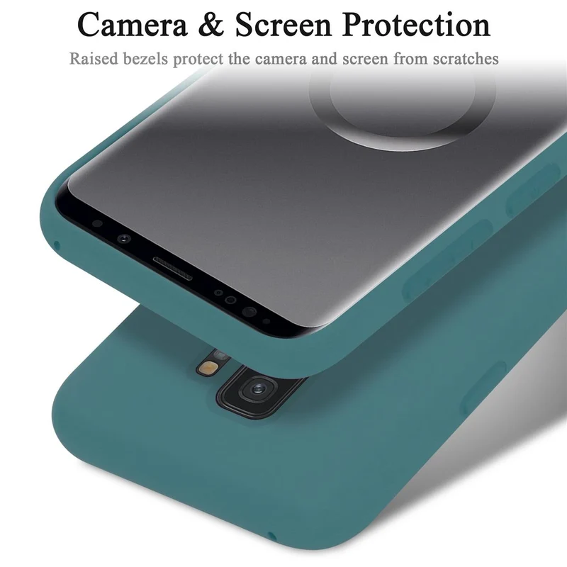 Cadorabo Hülle kompatibel mit Samsung Galaxy S9 PLUS Schutzhülle aus flexiblem TPU Silikon