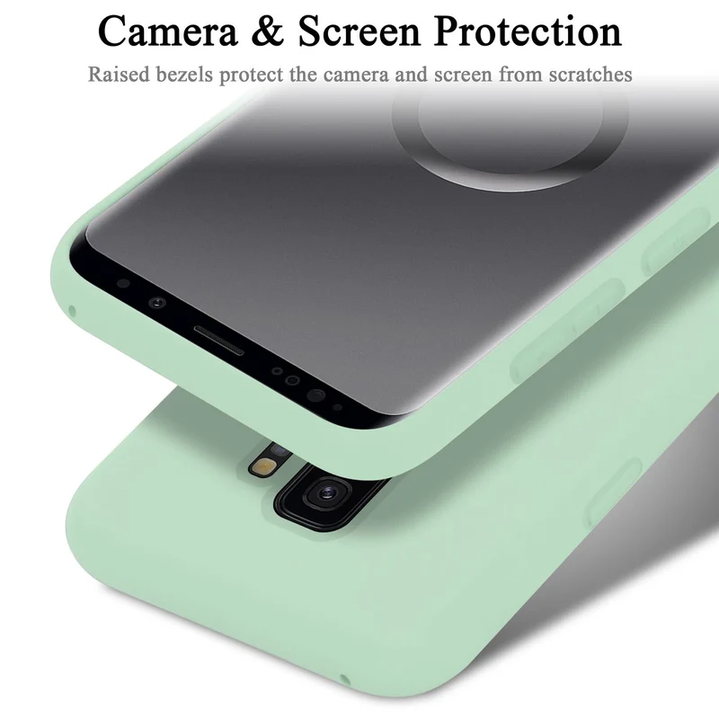 Cadorabo Hülle kompatibel mit Samsung Galaxy S9 PLUS Schutzhülle aus flexiblem TPU Silikon