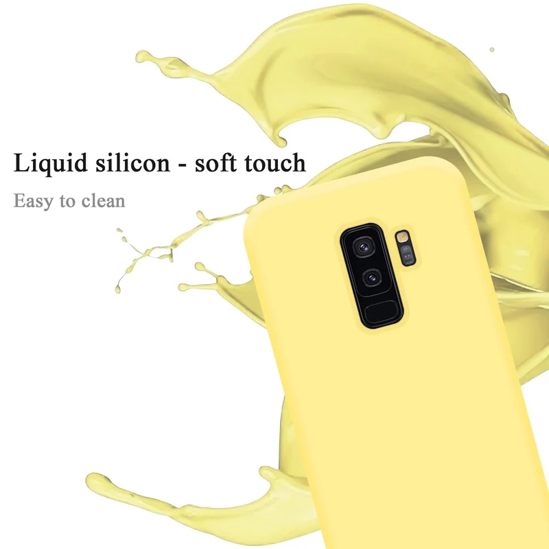 Cadorabo Hülle kompatibel mit Samsung Galaxy S9 PLUS Schutzhülle aus flexiblem TPU Silikon