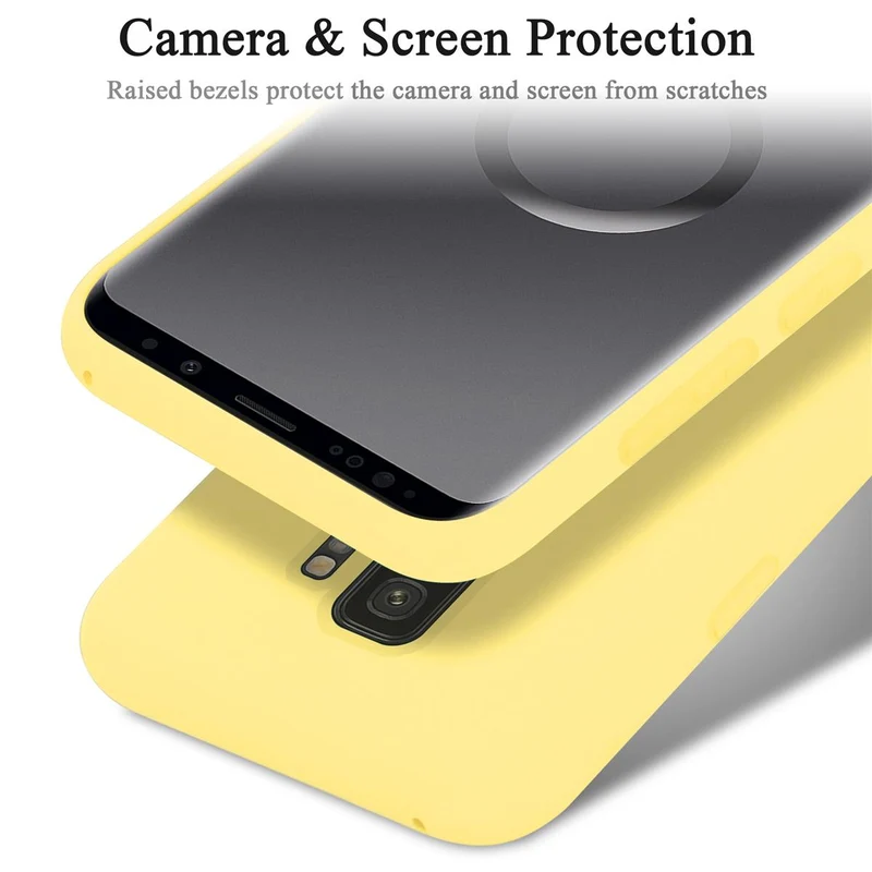 Cadorabo Hülle kompatibel mit Samsung Galaxy S9 PLUS Schutzhülle aus flexiblem TPU Silikon