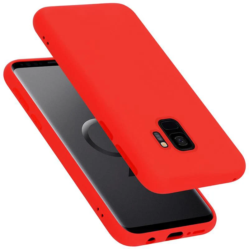 Cadorabo Hülle kompatibel mit Samsung Galaxy S9 Schutzhülle aus flexiblem TPU Silikon
