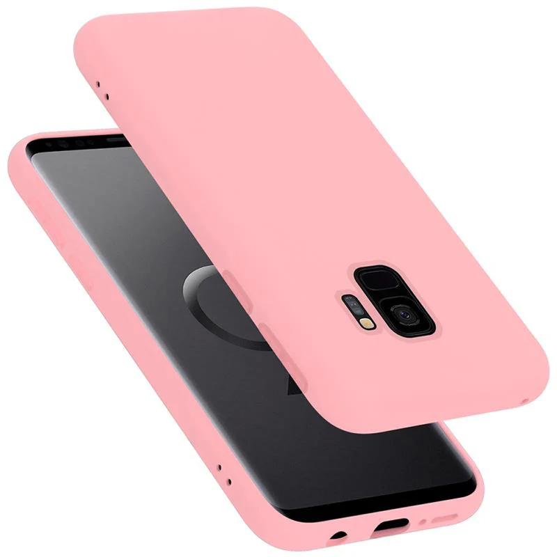 Cadorabo Hülle kompatibel mit Samsung Galaxy S9 Schutzhülle aus flexiblem TPU Silikon