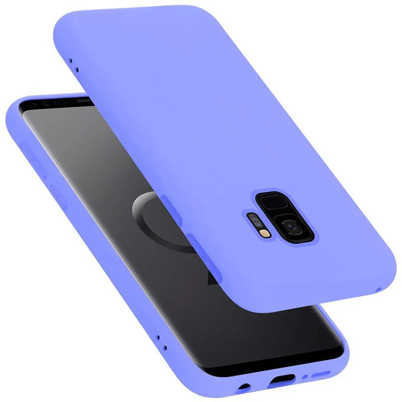 Cadorabo Hülle kompatibel mit Samsung Galaxy S9 Schutzhülle aus flexiblem TPU Silikon
