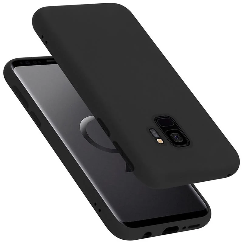 Cadorabo Hülle kompatibel mit Samsung Galaxy S9 Schutzhülle aus flexiblem TPU Silikon