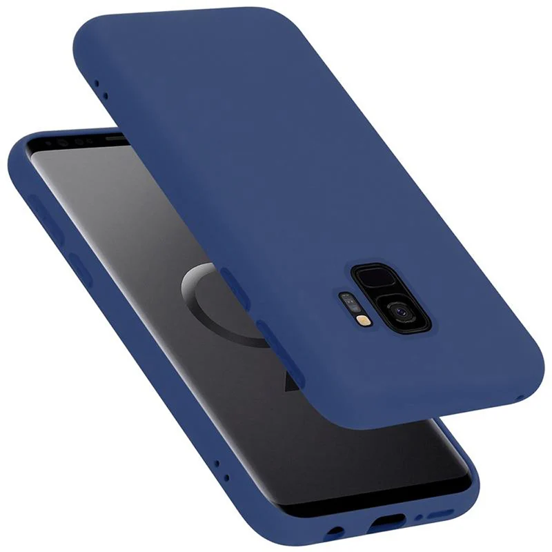 Cadorabo Hülle kompatibel mit Samsung Galaxy S9 Schutzhülle aus flexiblem TPU Silikon