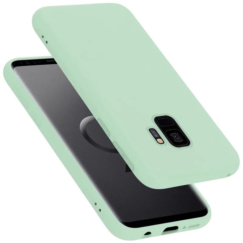 Cadorabo Hülle kompatibel mit Samsung Galaxy S9 Schutzhülle aus flexiblem TPU Silikon
