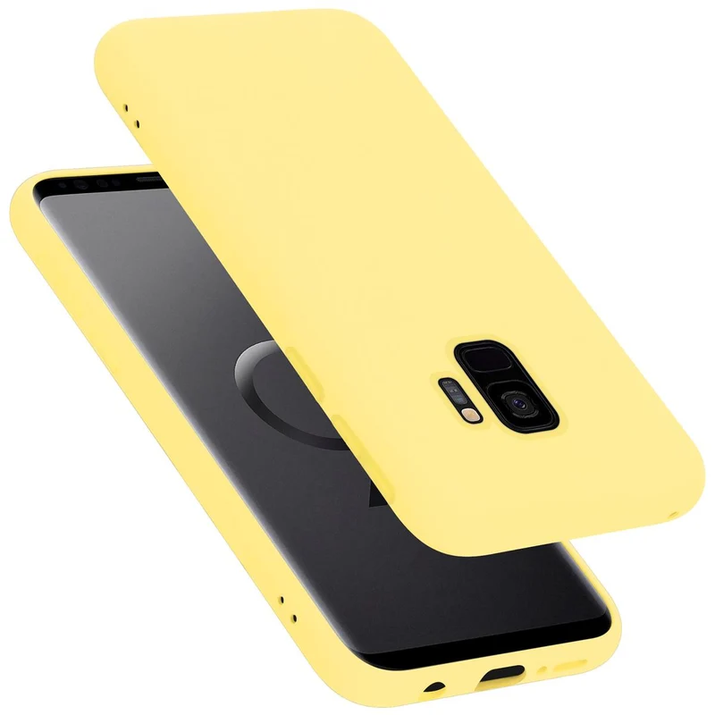 Cadorabo Hülle kompatibel mit Samsung Galaxy S9 Schutzhülle aus flexiblem TPU Silikon