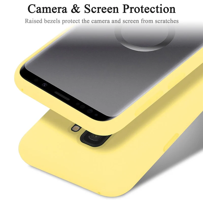 Cadorabo Hülle kompatibel mit Samsung Galaxy S9 Schutzhülle aus flexiblem TPU Silikon