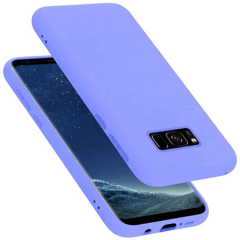Cadorabo Hülle kompatibel mit Samsung Galaxy S8 PLUS Schutzhülle aus flexiblem TPU Silikon