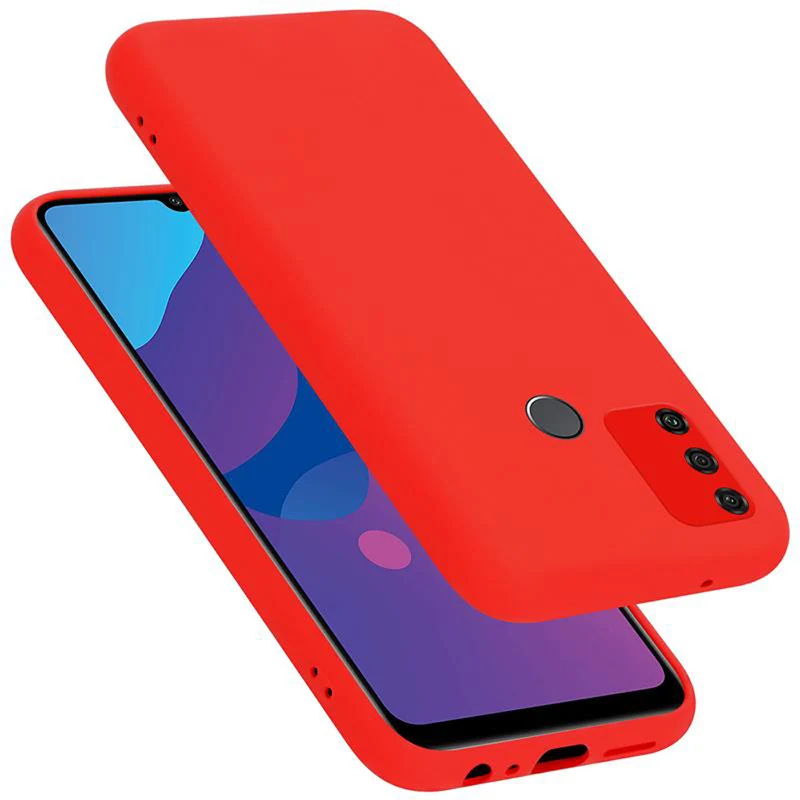 Cadorabo Hülle kompatibel mit Honor 9A Schutzhülle aus flexiblem TPU Silikon