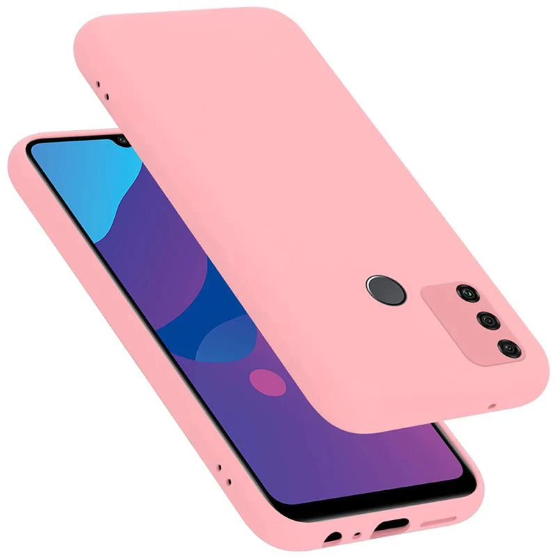 Cadorabo Hülle kompatibel mit Honor 9A Schutzhülle aus flexiblem TPU Silikon