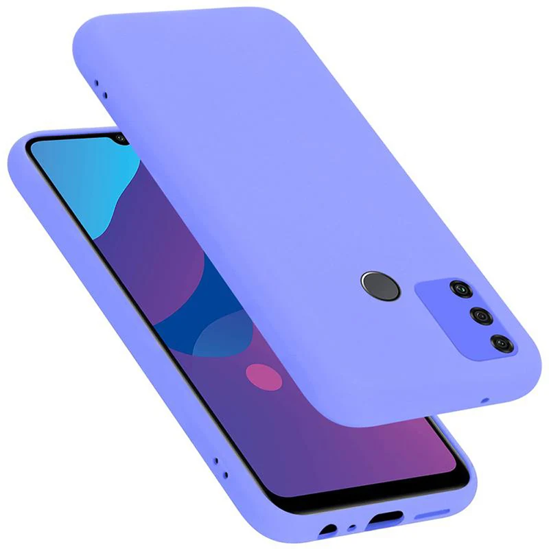 Cadorabo Hülle kompatibel mit Honor 9A Schutzhülle aus flexiblem TPU Silikon