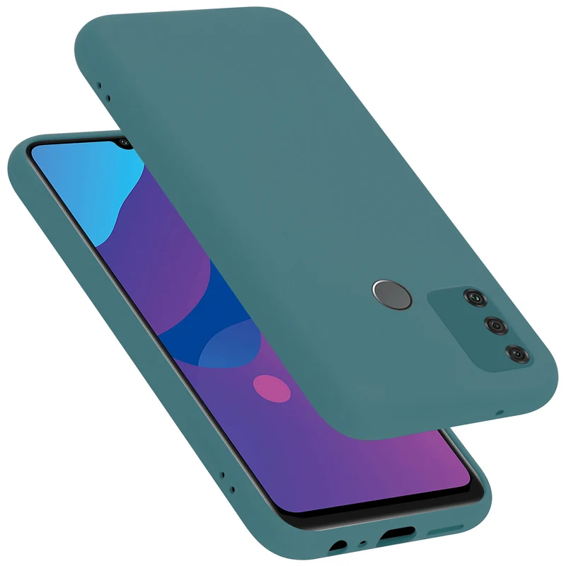 Cadorabo Hülle kompatibel mit Honor 9A Schutzhülle aus flexiblem TPU Silikon