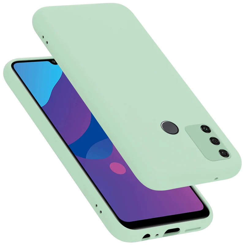 Cadorabo Hülle kompatibel mit Honor 9A Schutzhülle aus flexiblem TPU Silikon