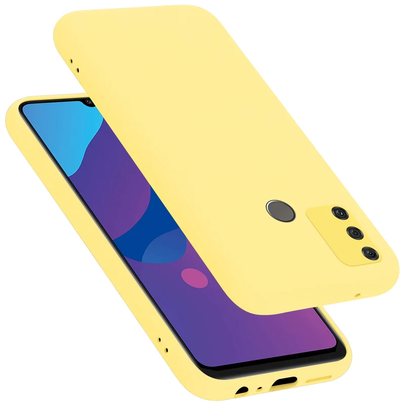 Cadorabo Hülle kompatibel mit Honor 9A Schutzhülle aus flexiblem TPU Silikon