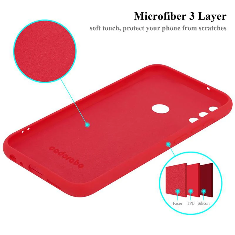 Cadorabo Hülle kompatibel mit Honor 9A Schutzhülle aus flexiblem TPU Silikon