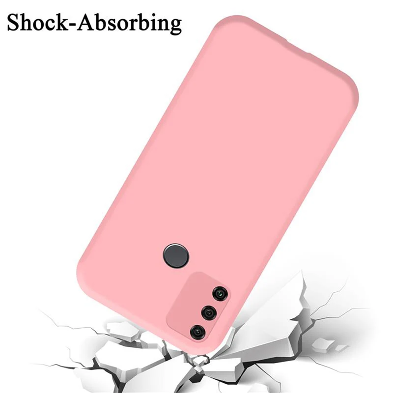 Cadorabo Hülle kompatibel mit Honor 9A Schutzhülle aus flexiblem TPU Silikon
