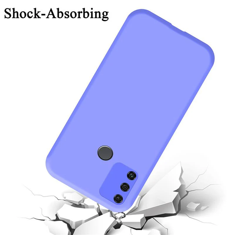 Cadorabo Hülle kompatibel mit Honor 9A Schutzhülle aus flexiblem TPU Silikon