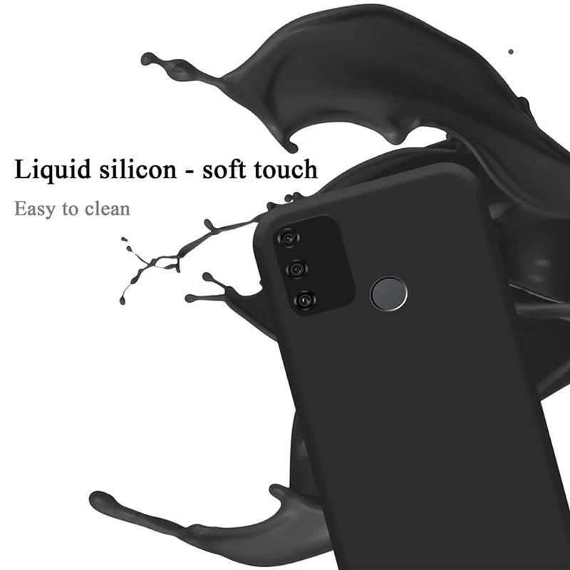 Cadorabo Hülle kompatibel mit Honor 9A Schutzhülle aus flexiblem TPU Silikon