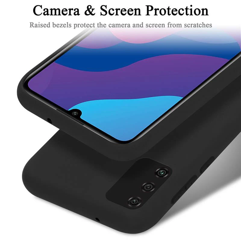Cadorabo Hülle kompatibel mit Honor 9A Schutzhülle aus flexiblem TPU Silikon