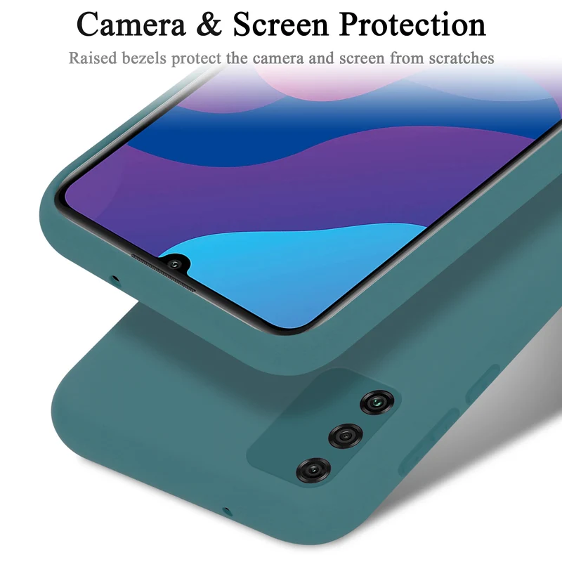 Cadorabo Hülle kompatibel mit Honor 9A Schutzhülle aus flexiblem TPU Silikon