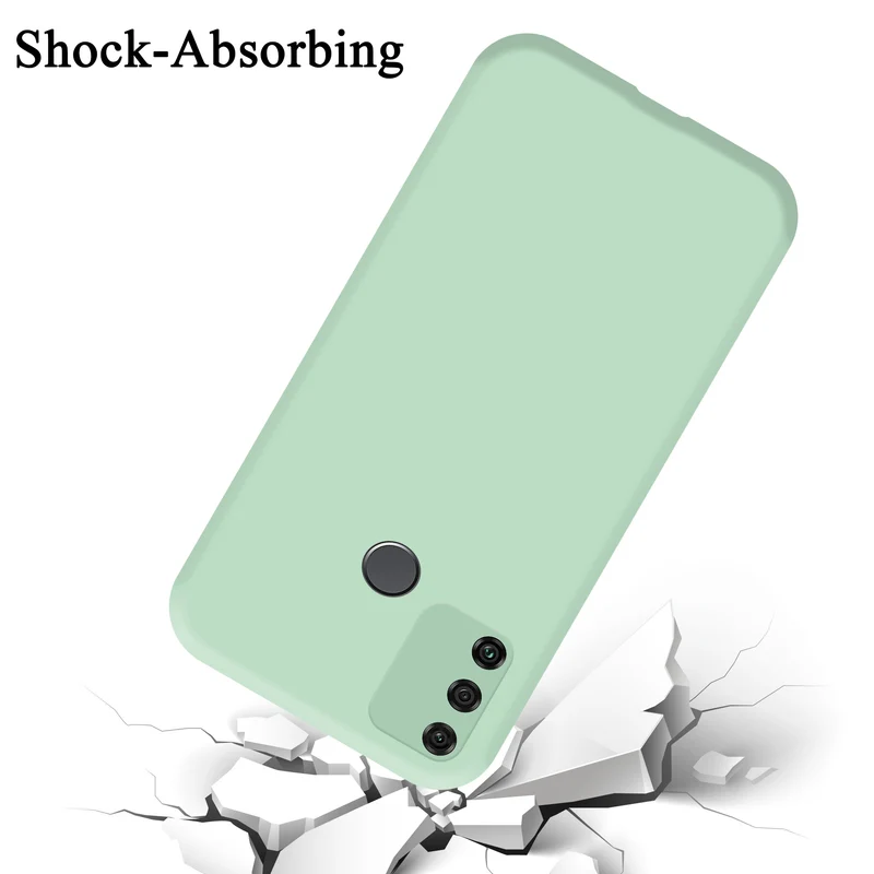 Cadorabo Hülle kompatibel mit Honor 9A Schutzhülle aus flexiblem TPU Silikon