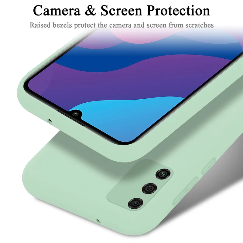 Cadorabo Hülle kompatibel mit Honor 9A Schutzhülle aus flexiblem TPU Silikon