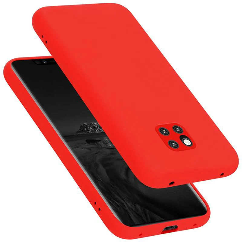 Cadorabo Hülle kompatibel mit Huawei MATE 20 PRO Schutzhülle aus flexiblem TPU Silikon