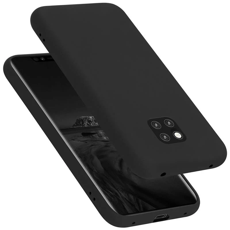 Cadorabo Hülle kompatibel mit Huawei MATE 20 PRO Schutzhülle aus flexiblem TPU Silikon