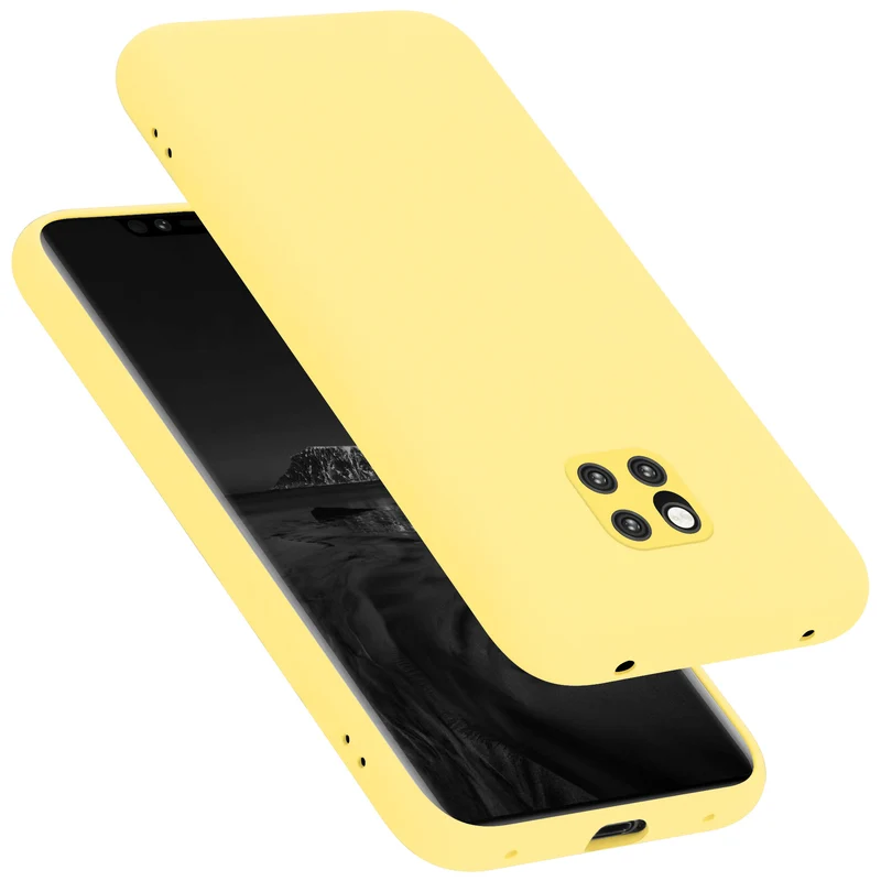 Cadorabo Hülle kompatibel mit Huawei MATE 20 PRO Schutzhülle aus flexiblem TPU Silikon