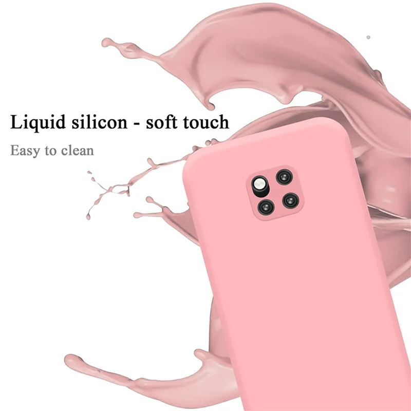 Cadorabo Hülle kompatibel mit Huawei MATE 20 PRO Schutzhülle aus flexiblem TPU Silikon