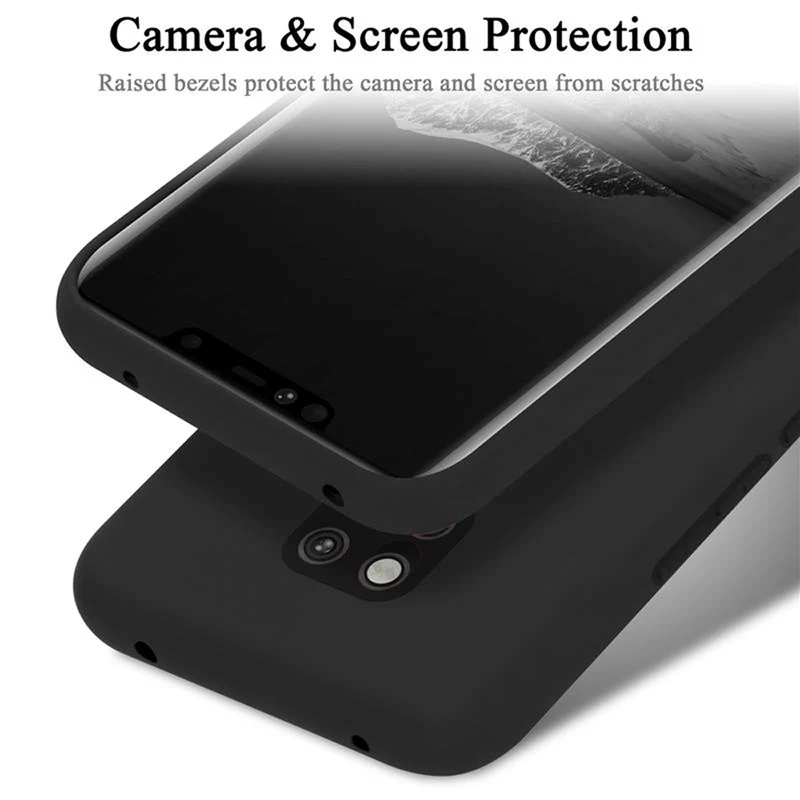 Cadorabo Hülle kompatibel mit Huawei MATE 20 PRO Schutzhülle aus flexiblem TPU Silikon