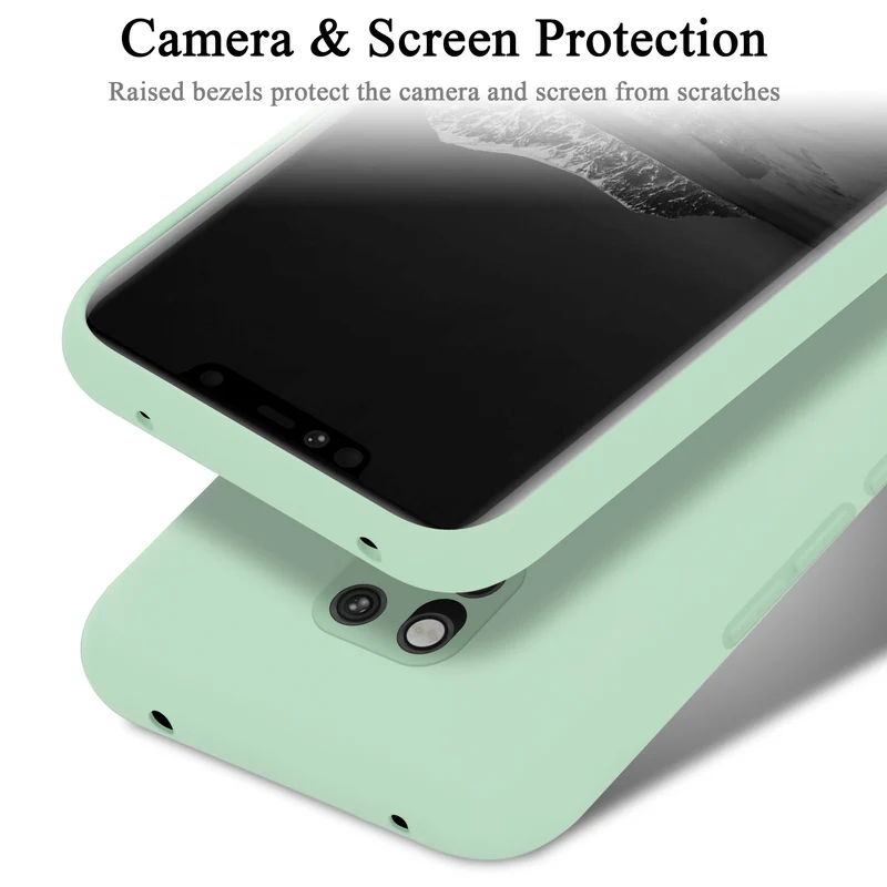 Cadorabo Hülle kompatibel mit Huawei MATE 20 PRO Schutzhülle aus flexiblem TPU Silikon