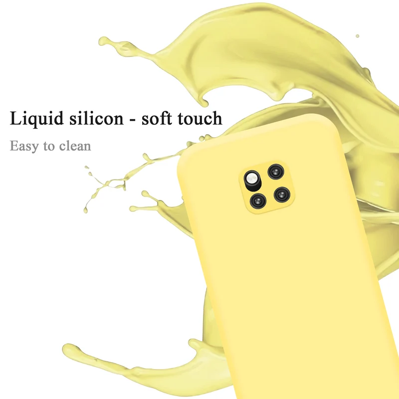 Cadorabo Hülle kompatibel mit Huawei MATE 20 PRO Schutzhülle aus flexiblem TPU Silikon