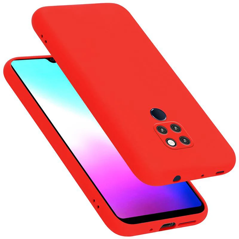 Cadorabo Hülle kompatibel mit Huawei MATE 20 Schutzhülle aus flexiblem TPU Silikon
