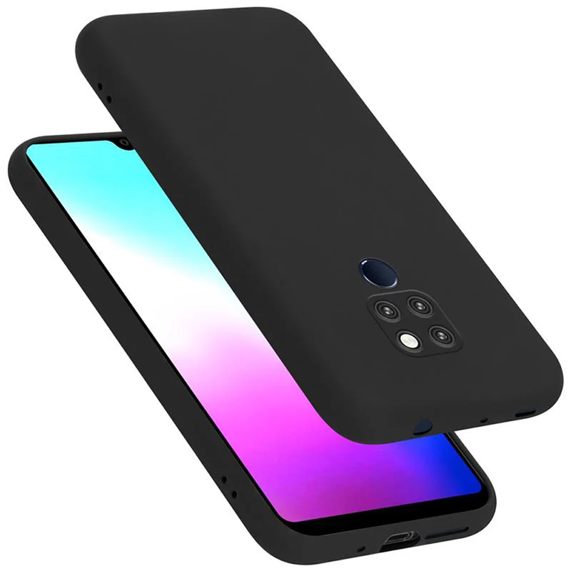 Cadorabo Hülle kompatibel mit Huawei MATE 20 Schutzhülle aus flexiblem TPU Silikon